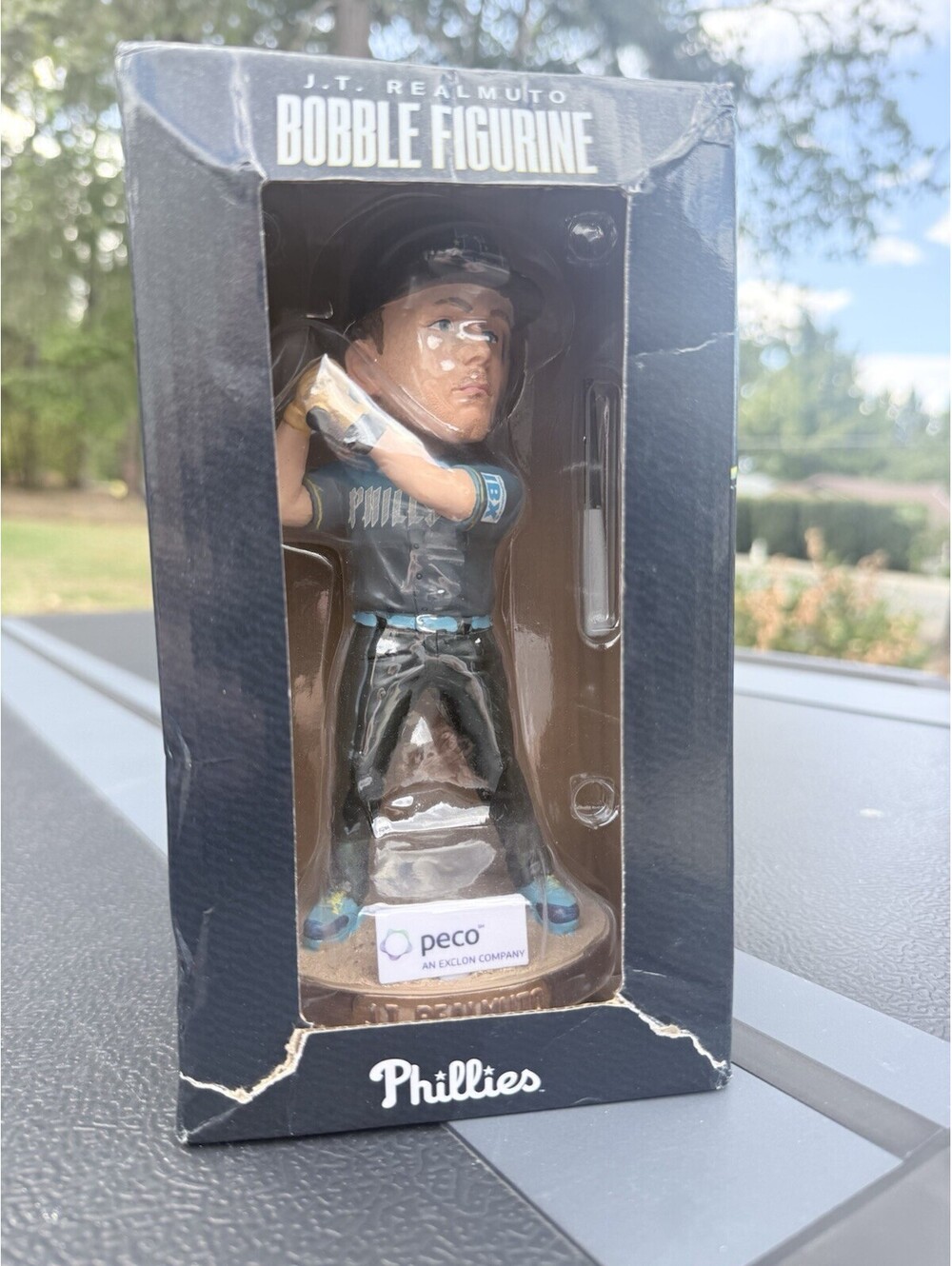 Phillies 2025 JT Realmuto City Connect Bobblehead - 7/18/25 - NIB